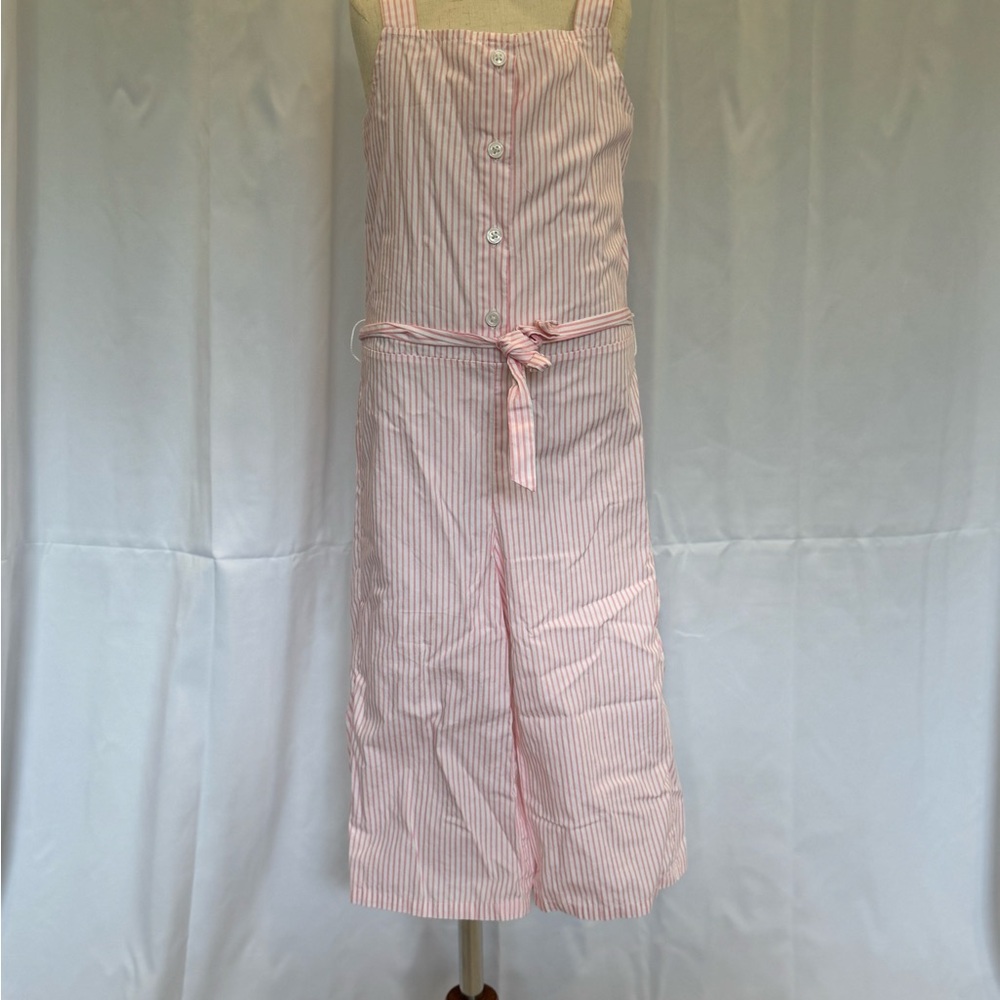 Gymboree Pink Striped Jumpsuit
